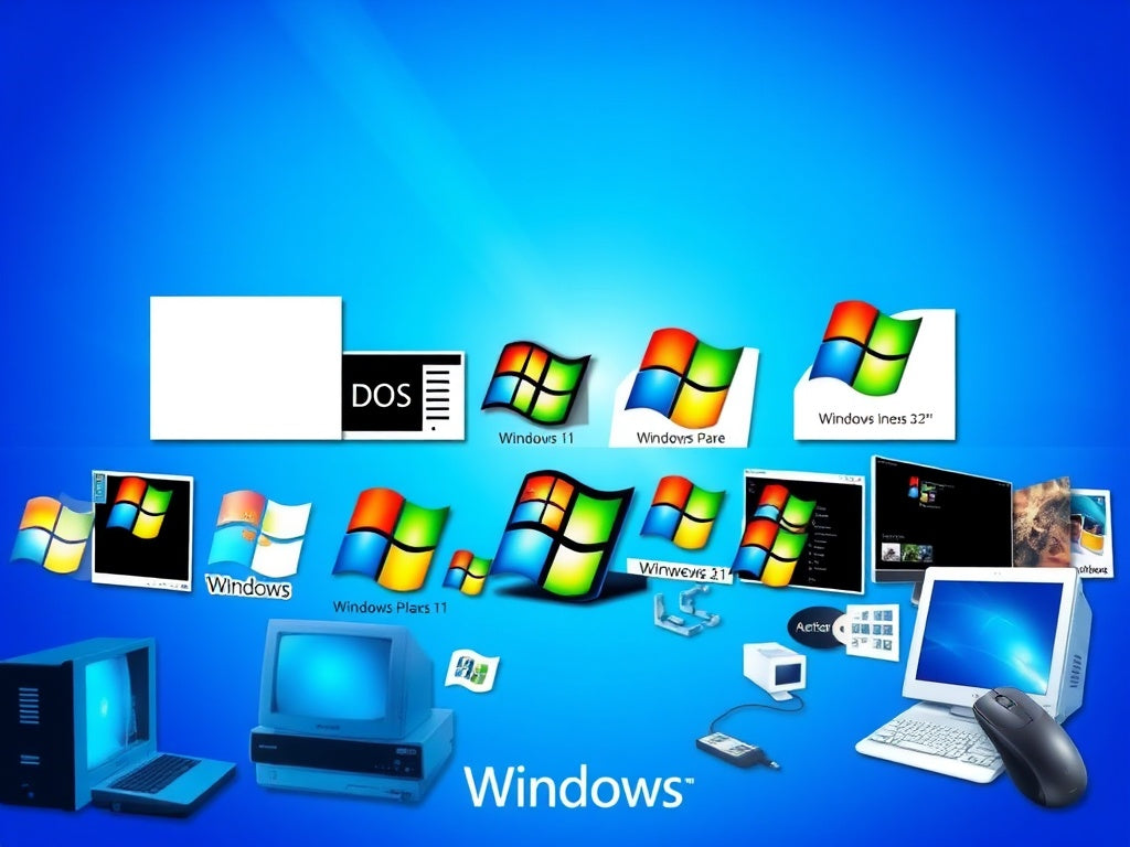 La Evolución de Microsoft Windows: Del DOS a la Innovación del Futuro