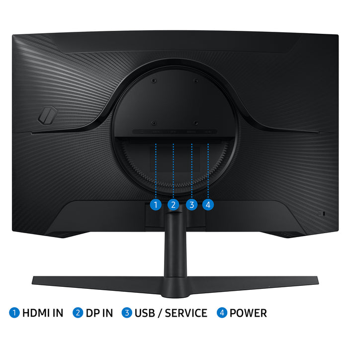Samsung G55C computer monitor 68.6 cm (27") 2560 x 1440 pixels Quad HD LED Black