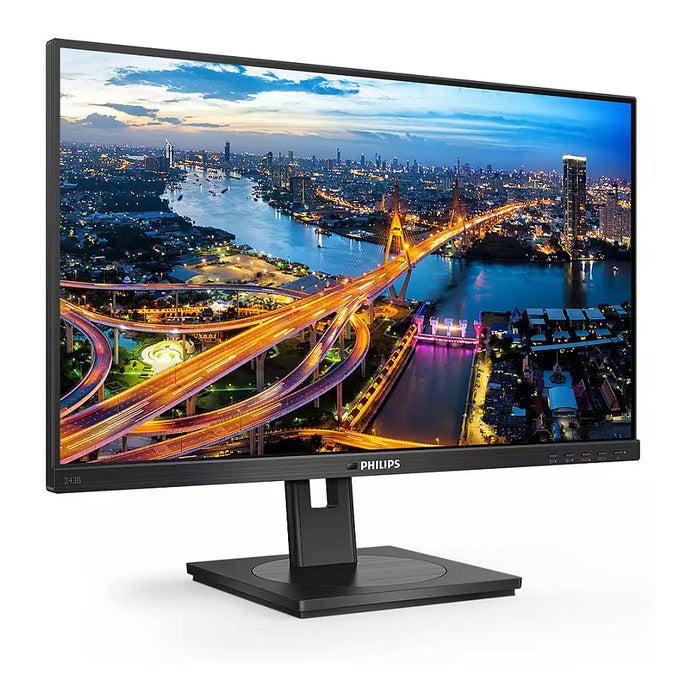 Philips B Line 243B1/00 computer monitor 60.5 cm (23.8") 1920 x 1080 pixels Full HD LED Black