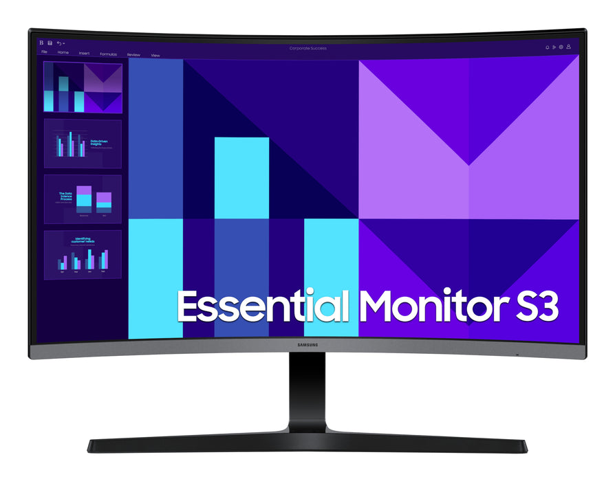 Samsung S27D392GAU computer monitor 68.6 cm (27") 1920 x 1080 pixels Full HD LCD Black