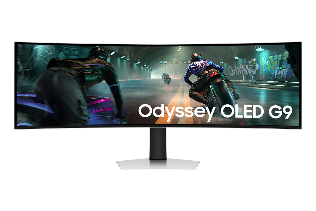 Samsung S49DG910SU computer monitor 124.5 cm (49") 5120 x 1440 pixels Dual QHD OLED Silver