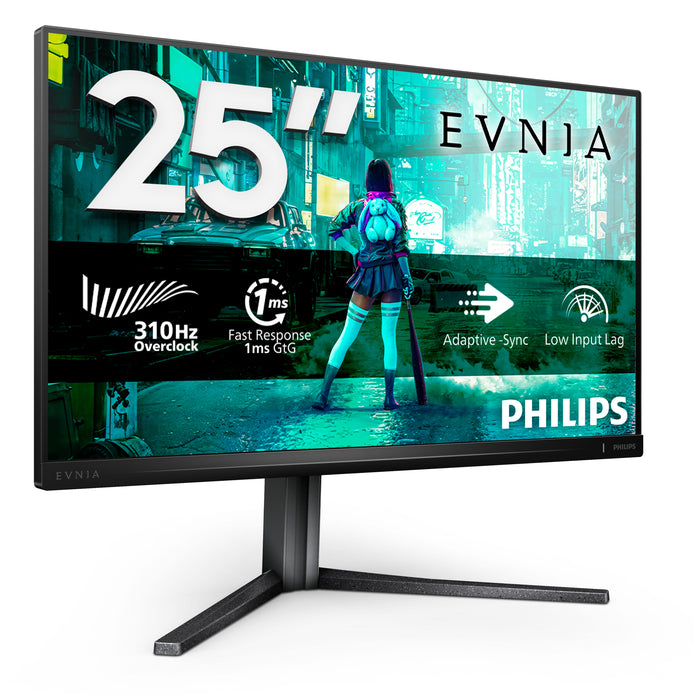 Philips Evnia 3000 25M2N3200U/00 computer monitor 62.2 cm (24.5") 1920 x 1080 pixels Full HD LCD Grey