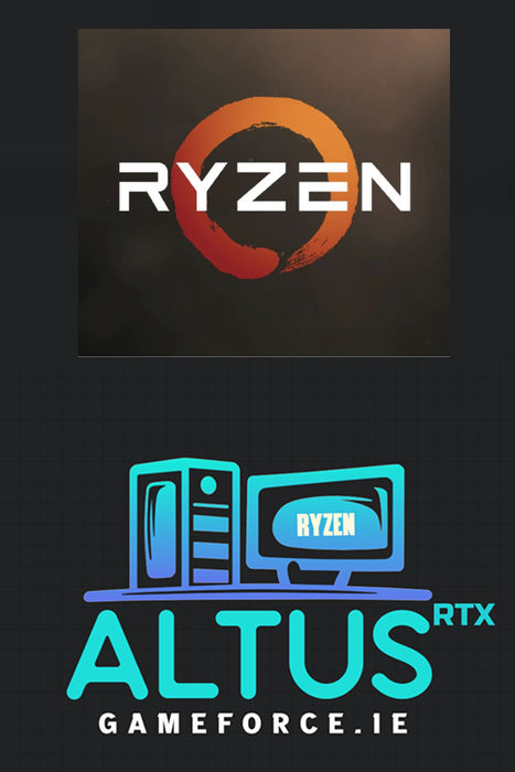 PC de secretária para jogos Ares® AMD Ryzen™ 5 5600G personalizado e económico 