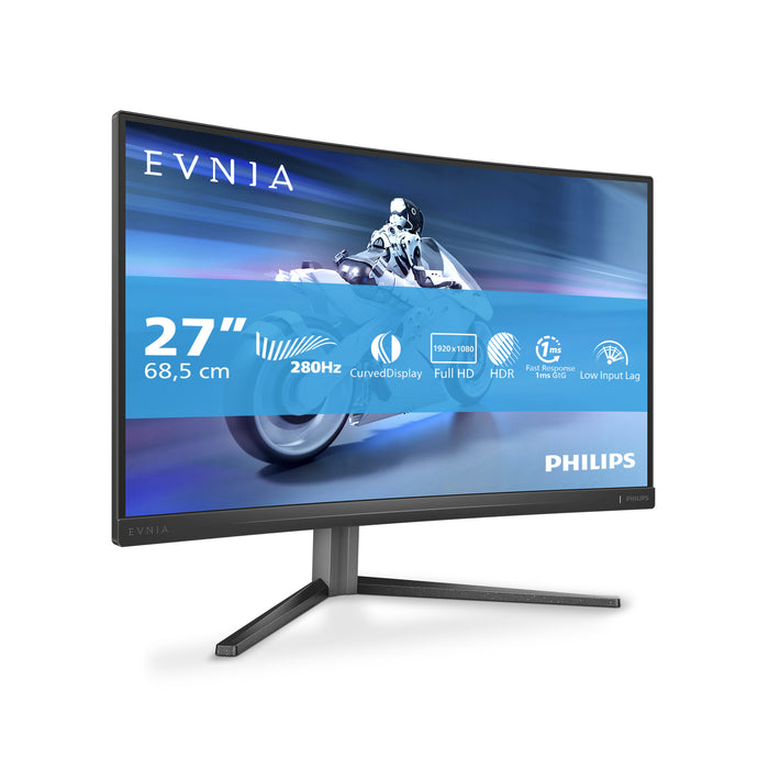 Philips Evnia 5000 27M2C5200W/00 computer monitor 68.6 cm (27") 1920 x 1080 pixels Full HD LCD Grey