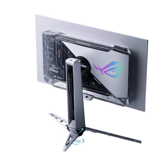 ASUS ROG Swift OLED PG27AQWP-W computer monitor 67.3 cm (26.5") 2560 x 1440 pixels Quad HD LCD Silver