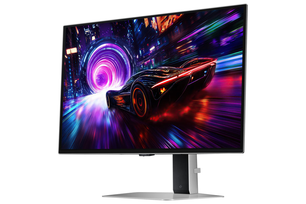 Samsung S27FG814SU computer monitor 68.6 cm (27") 2160 x 3840 pixels 4K Ultra HD OLED Metallic